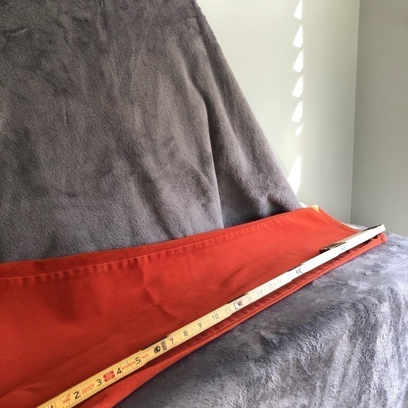 𝅺GLORIA Vanderbilt Amanda jeans pants  size 12 rust orange - Picture 6 of 6